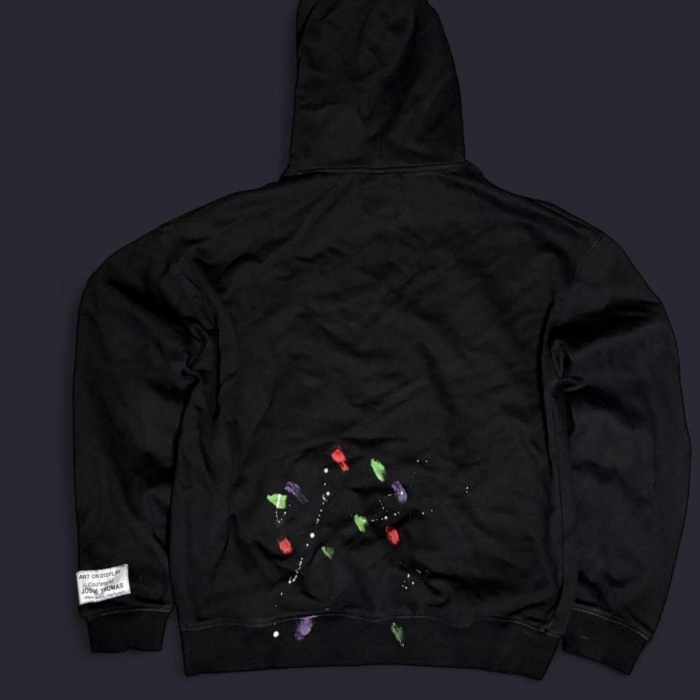 Authentic Dept. Gallery black hoodie MEN SIZE M - Picture 2 of 3